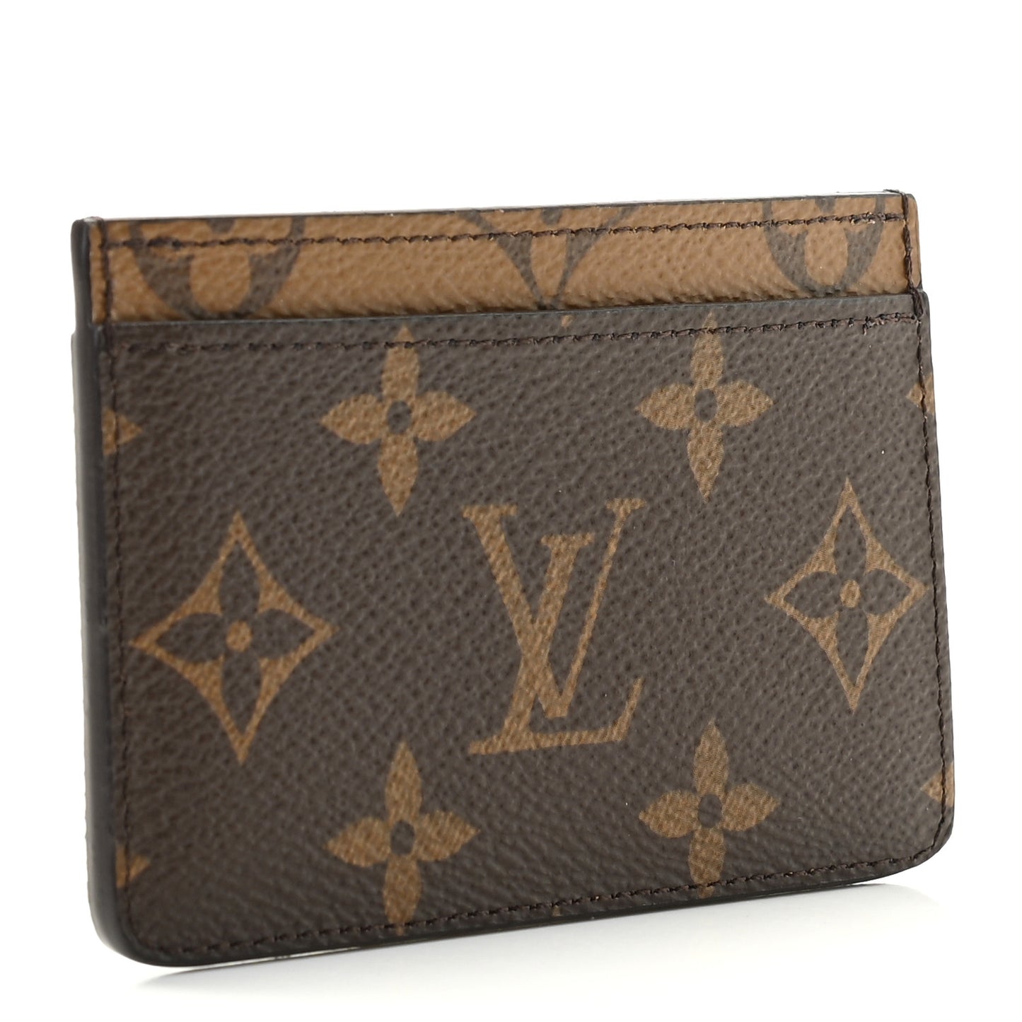 Reverse Monogram Card Holder