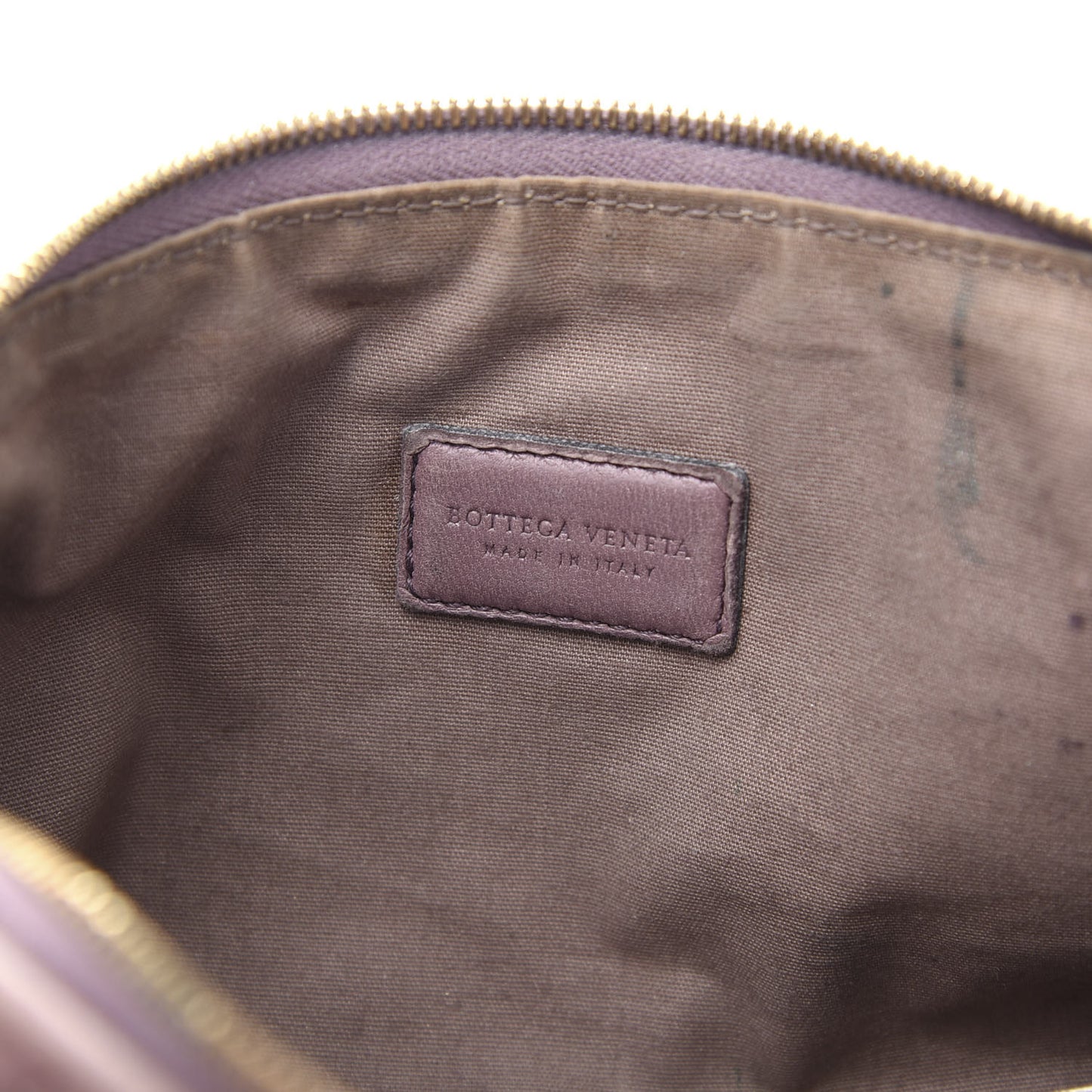 Nappa Intrecciato Cosmetic Case Lilac