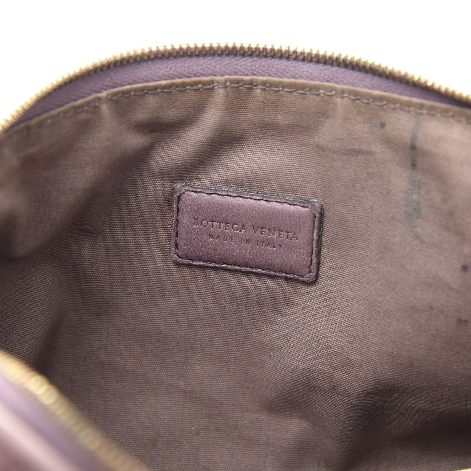 Bottega Veneta Nappa Intrecciato Cosmetic Case Lilac 8 of 12
