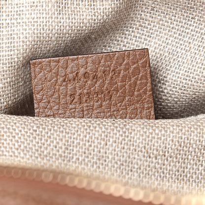 Gucci Monogram Mini Bree Messenger Bag Beige Tabacco 7 of 10