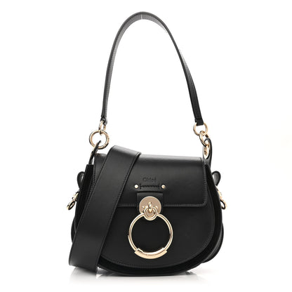 Chloe Calfskin Small Tess Bag Black 1 of 12