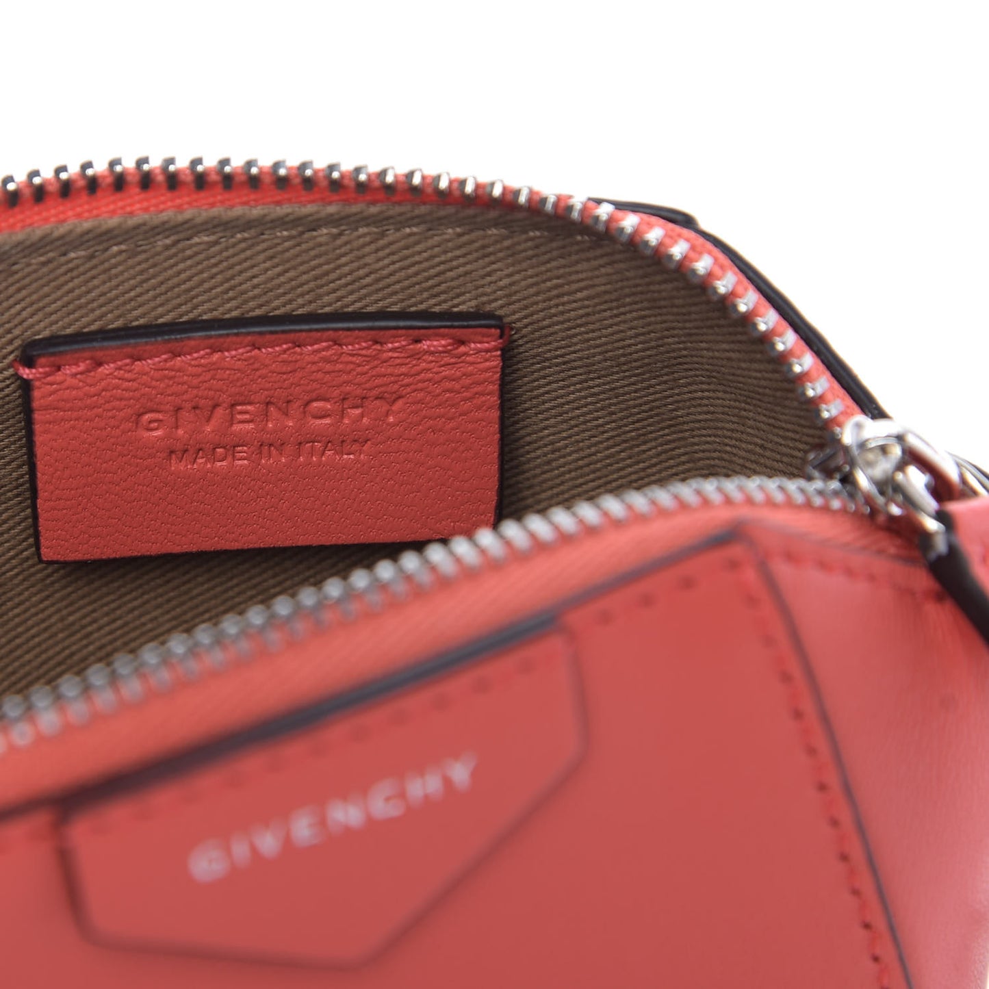 Lambskin Baby Antigona Coral