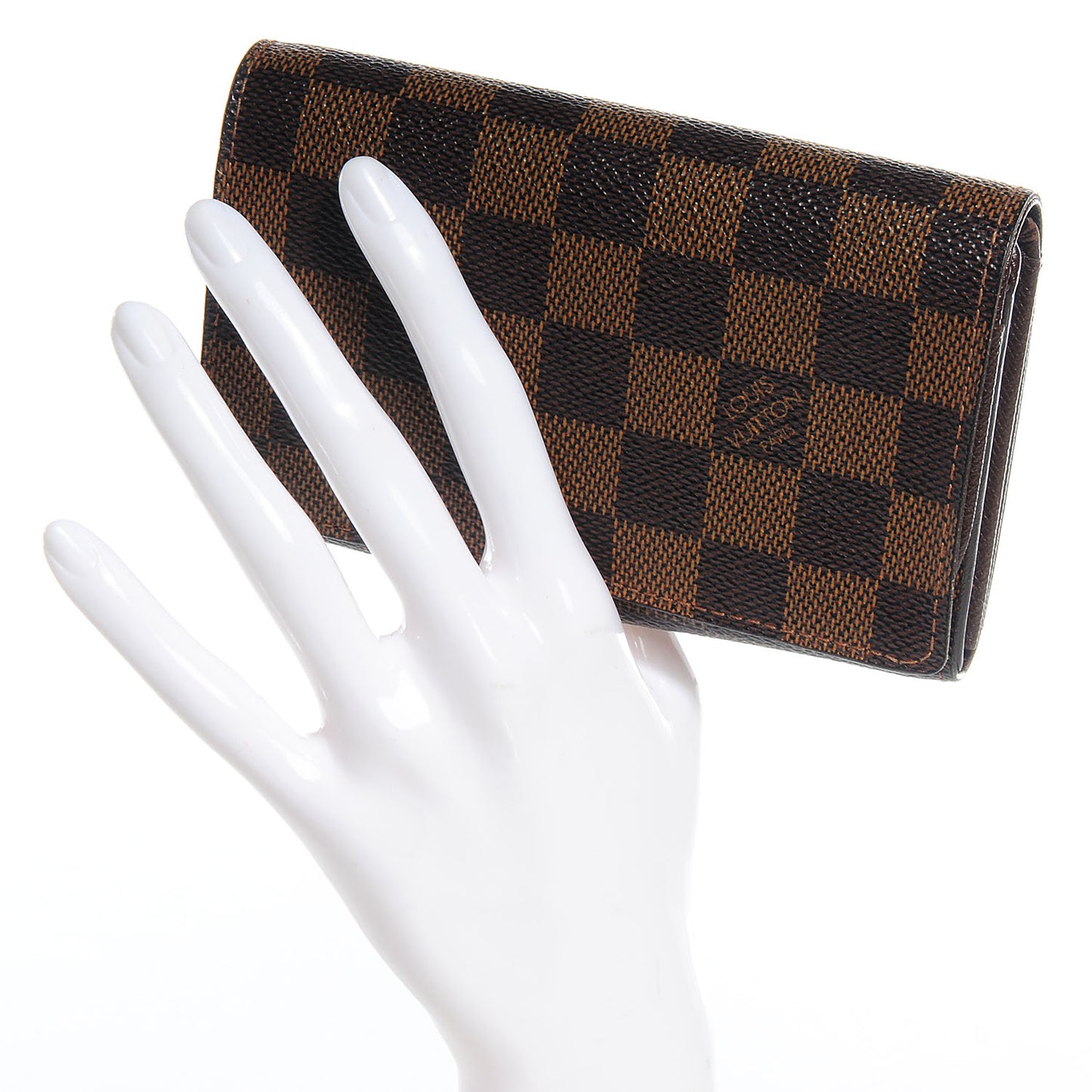 Damier Ebene Porte-Monnaie Billets Tresor Wallet