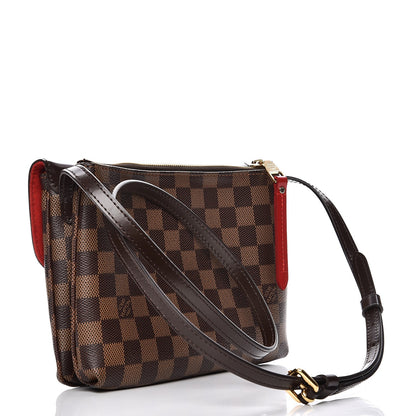 Louis Vuitton Damier Ebene Twice Cherry 3 of 8