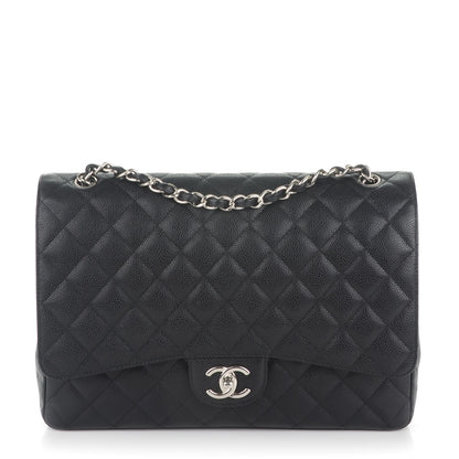 Chanel Caviar Quilted Maxi Double Flap Black 1 of 7
