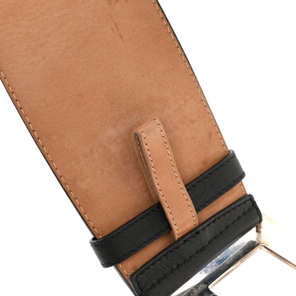 Fendi Calfskin Belt 80 32 Black 6 of 7