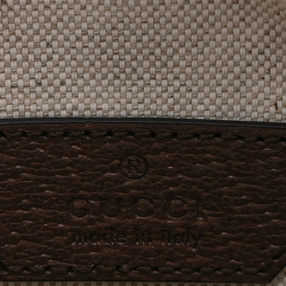 Gucci GG Supreme Monogram Web Mini Ophidia Double Zip Messenger Bag Beige New Acero 7 of 11