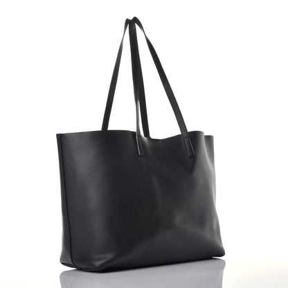Saint Laurent Calfskin Large Shopping Tote Black 3 of 11