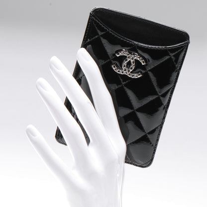 Chanel Patent Quilted iPhone 4 Case Black 2 of 8