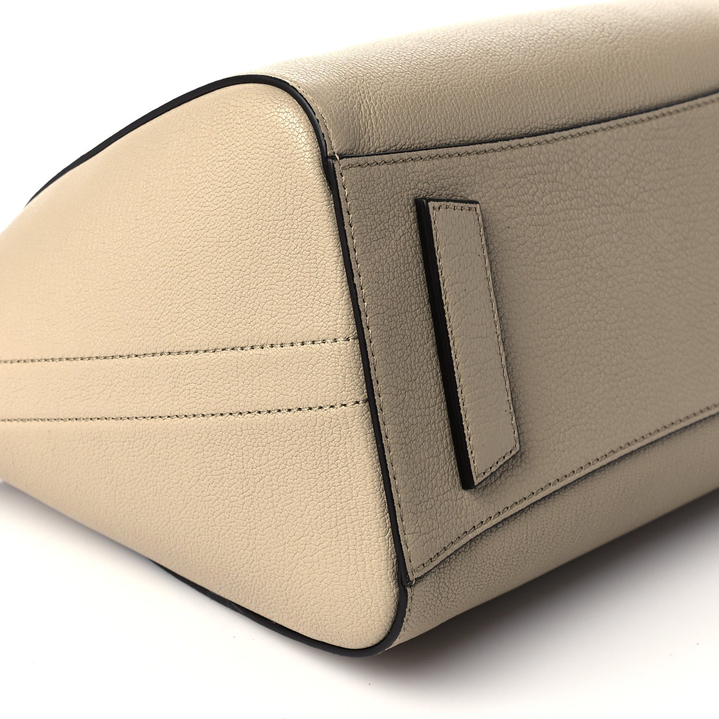 Sugar Goatskin Small Antigona Beige