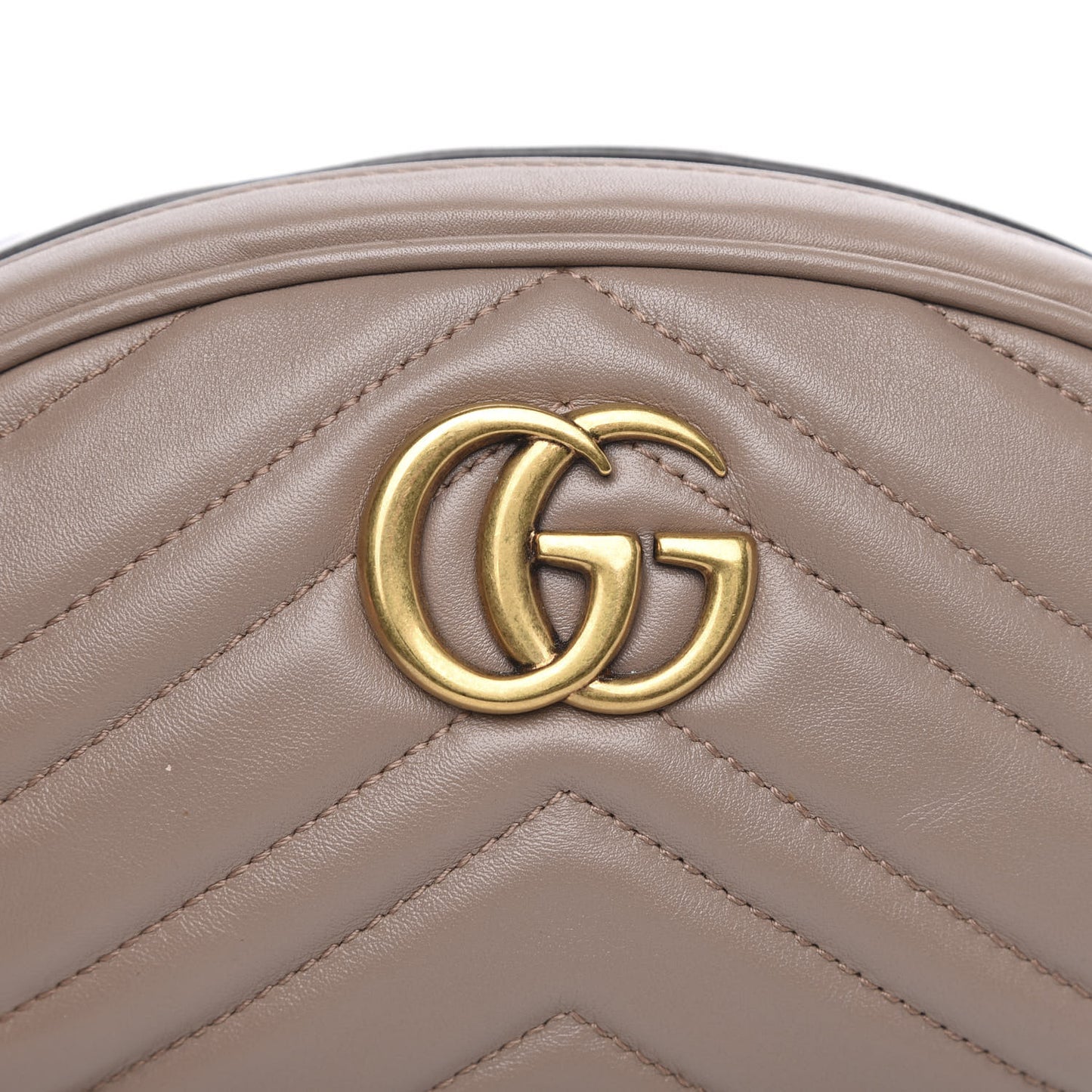 Calfskin Matelasse GG Marmont Belt Bag 85 34 Porcelain Rose