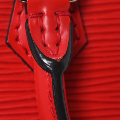 Louis Vuitton Epi Nano Alma Coquelicot 12 of 16