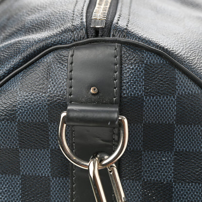 Louis Vuitton Damier Cobalt Keepall Bandouliere 55 13 of 15