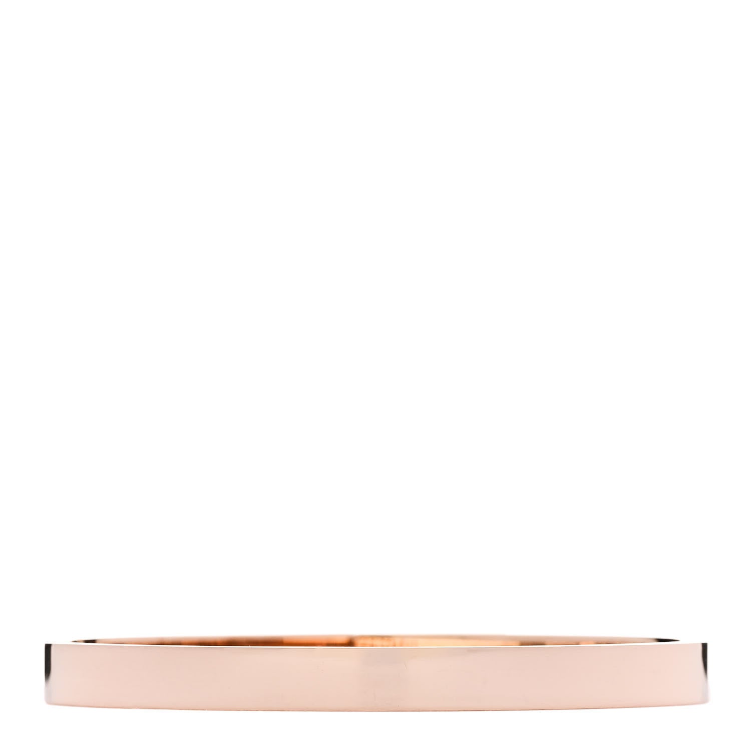 Hermes 18K Rose Gold Diamond PM Kelly Pave Bracelet SH 3 of 5
