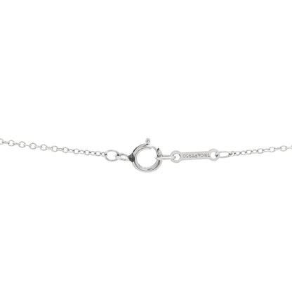 Tiffany Platinum Diamond Paloma Picasso Graffiti X Pendant Necklace 3 of 4
