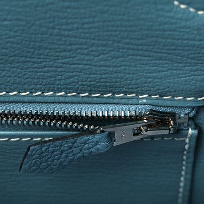 Hermes Togo Birkin 35 Blue Jean 26 of 30