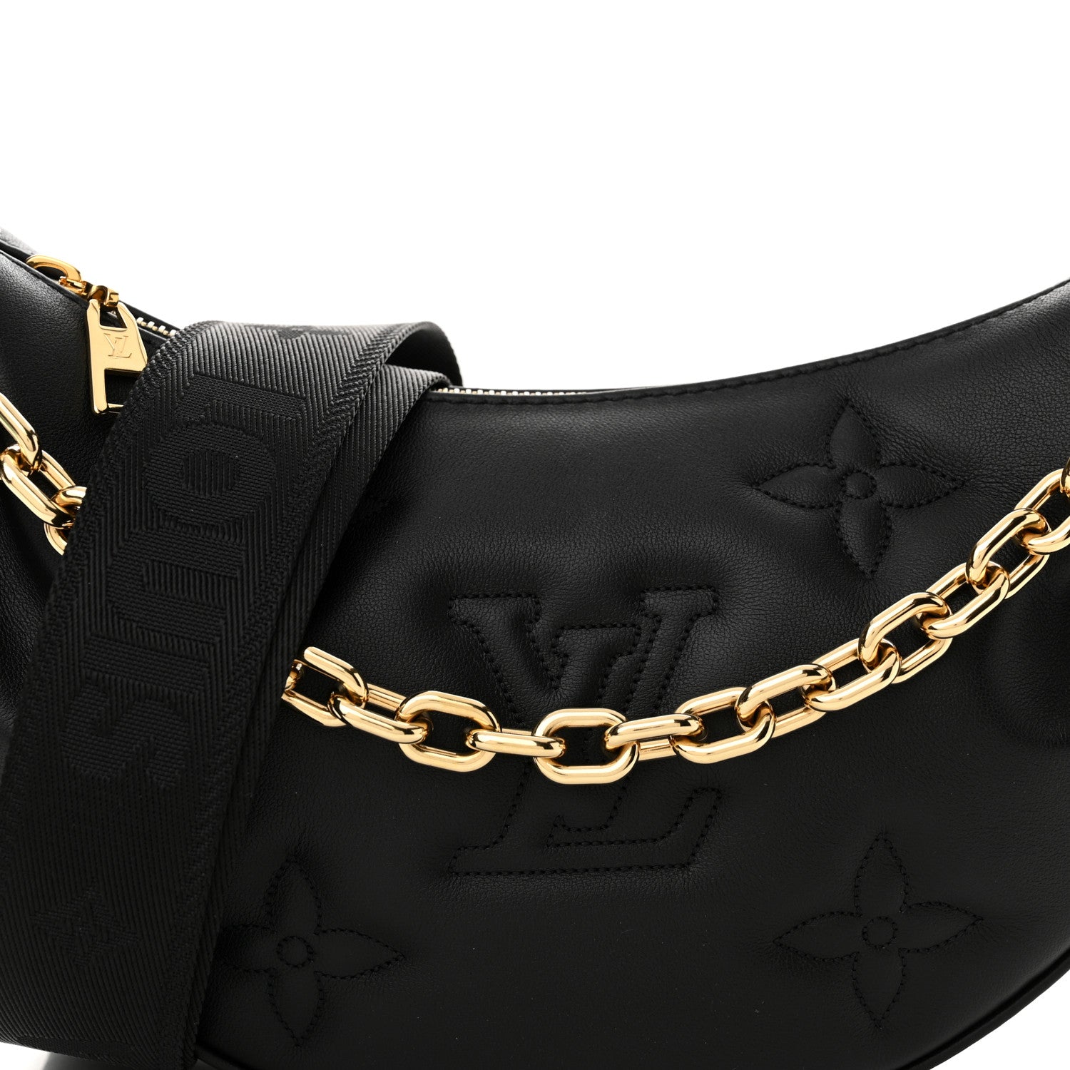 Louis Vuitton Calfskin Bubblegram Over The Moon Black 7 of 9