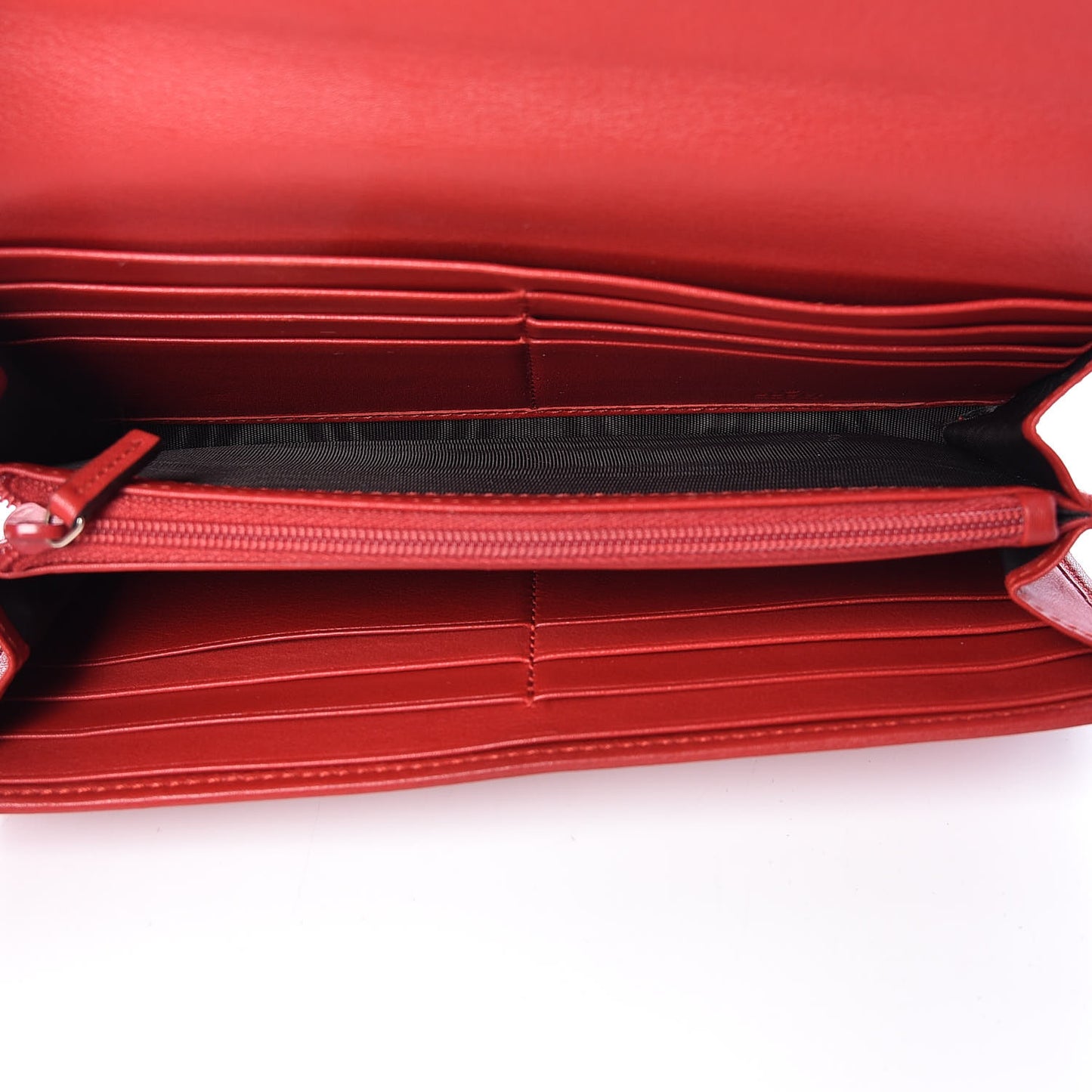 Guccissima Sukey Continental Wallet Tabasco