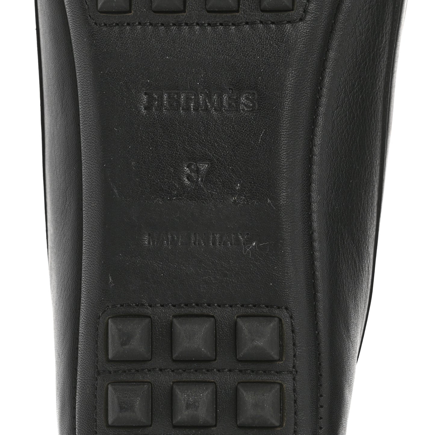 Calfskin Liberty Ballerina Flats 37 Black