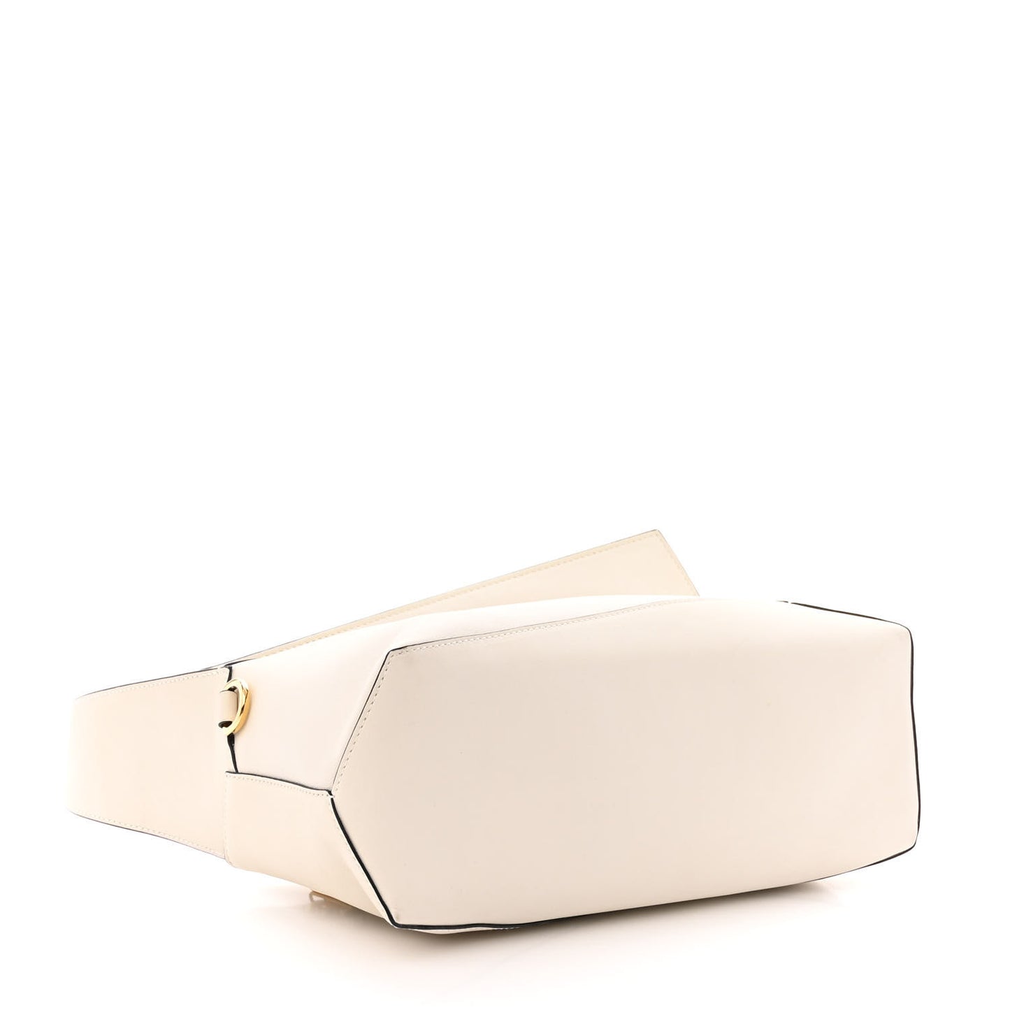 Calfskin Puzzle Hobo White