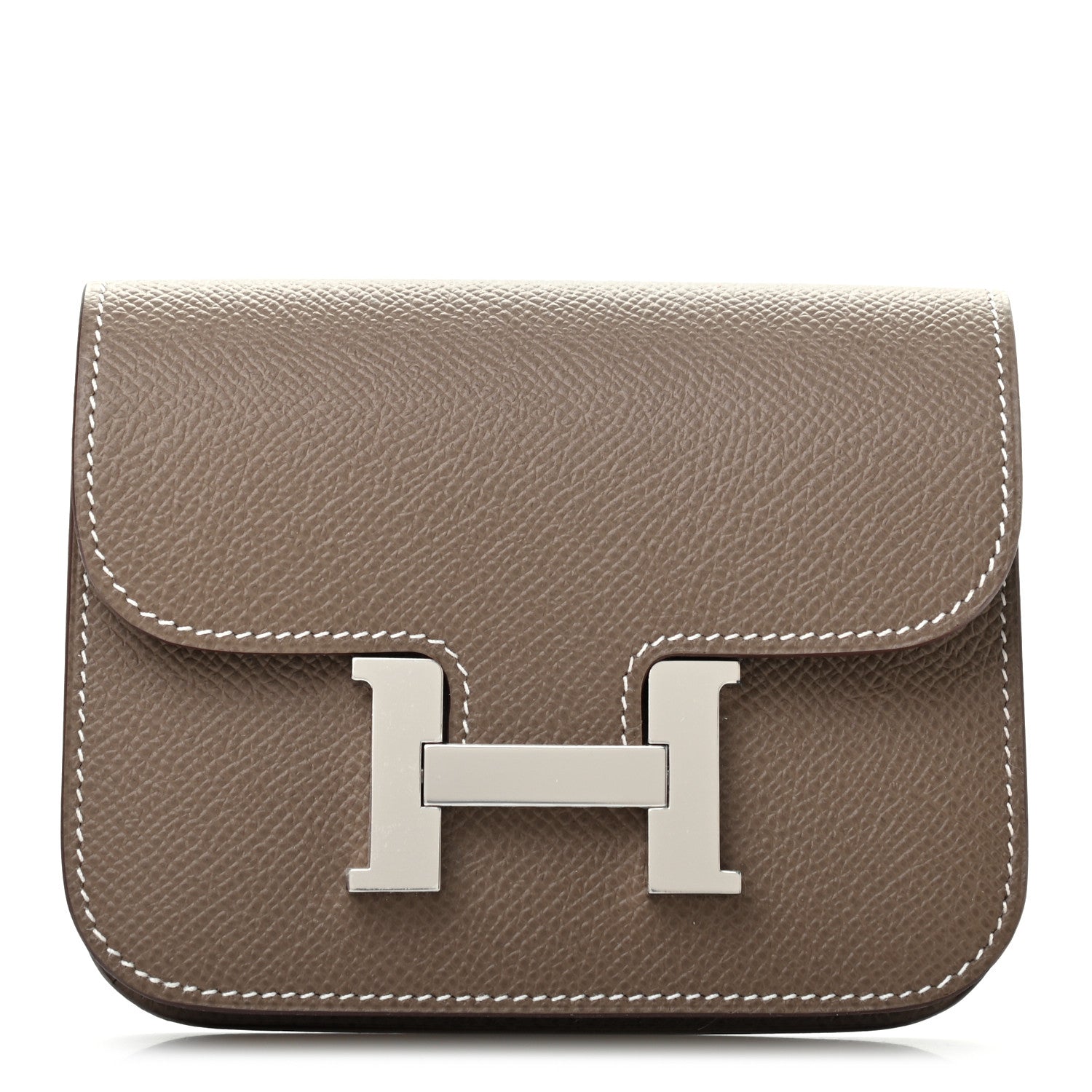 Hermes Epsom Constance Slim Wallet Etoupe 3 of 10