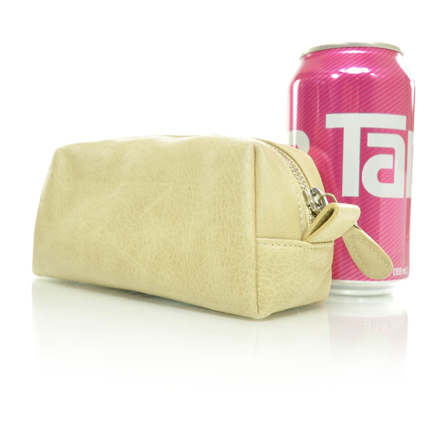 Agneau Giant Brogues Hardware Pencil Make Up Bag