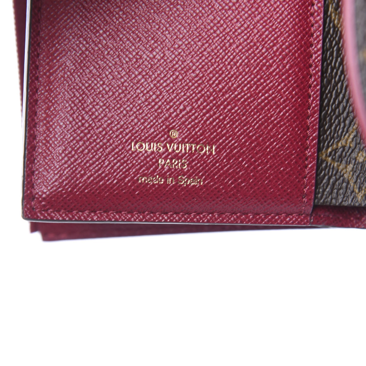 Monogram Ariane Compact Wallet Fuchsia