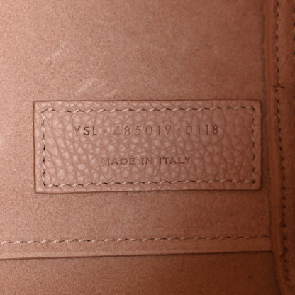 Saint Laurent Grained Calfskin Nano Supple Sac De Jour Marble Pink 7 of 11