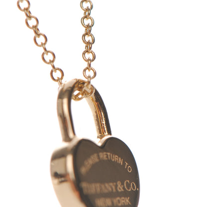 Tiffany 18K Yellow Gold Return to Heart Tag Pendant Necklace 4 of 10