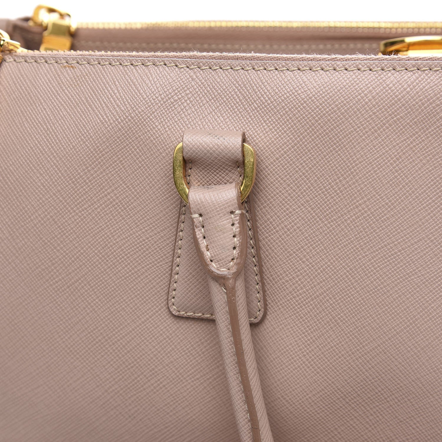 Prada Saffiano Frame Top Handle Bag Cammeo 6 of 13