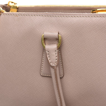Prada Saffiano Frame Top Handle Bag Cammeo 6 of 13