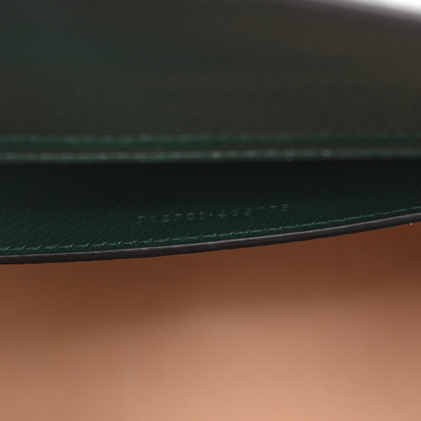 Textured Dollar Calfskin Web Small Diana Tote Bag Vintage Green Powder Pink