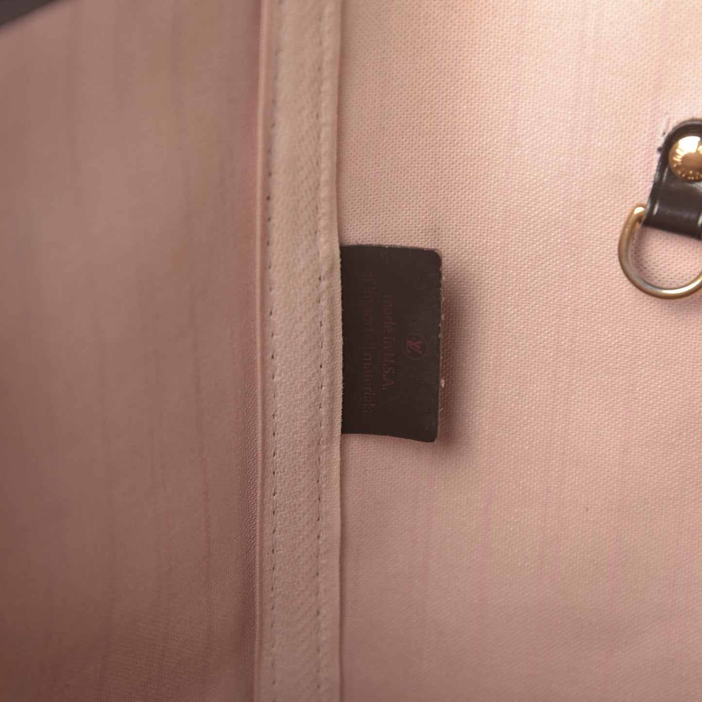 Damier Ebene Neo Neverfull MM Rose Ballerine