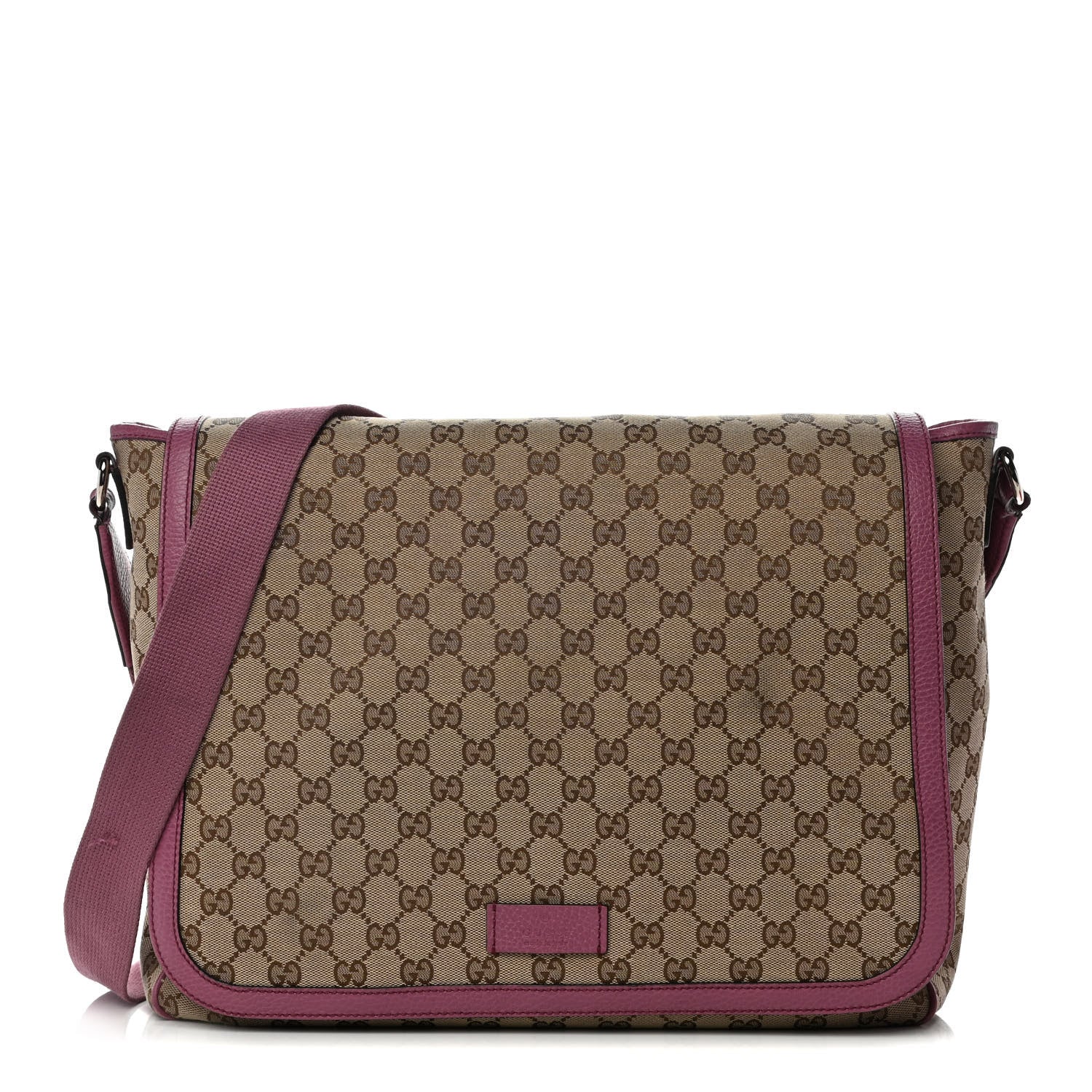Gucci Monogram Convertible Diaper Bag Beige Peonia Flower 1 of 13