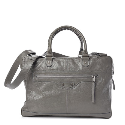 Balenciaga Agneau Classic Hardware Mens Mini Folder Gris Fumee 1 of 10
