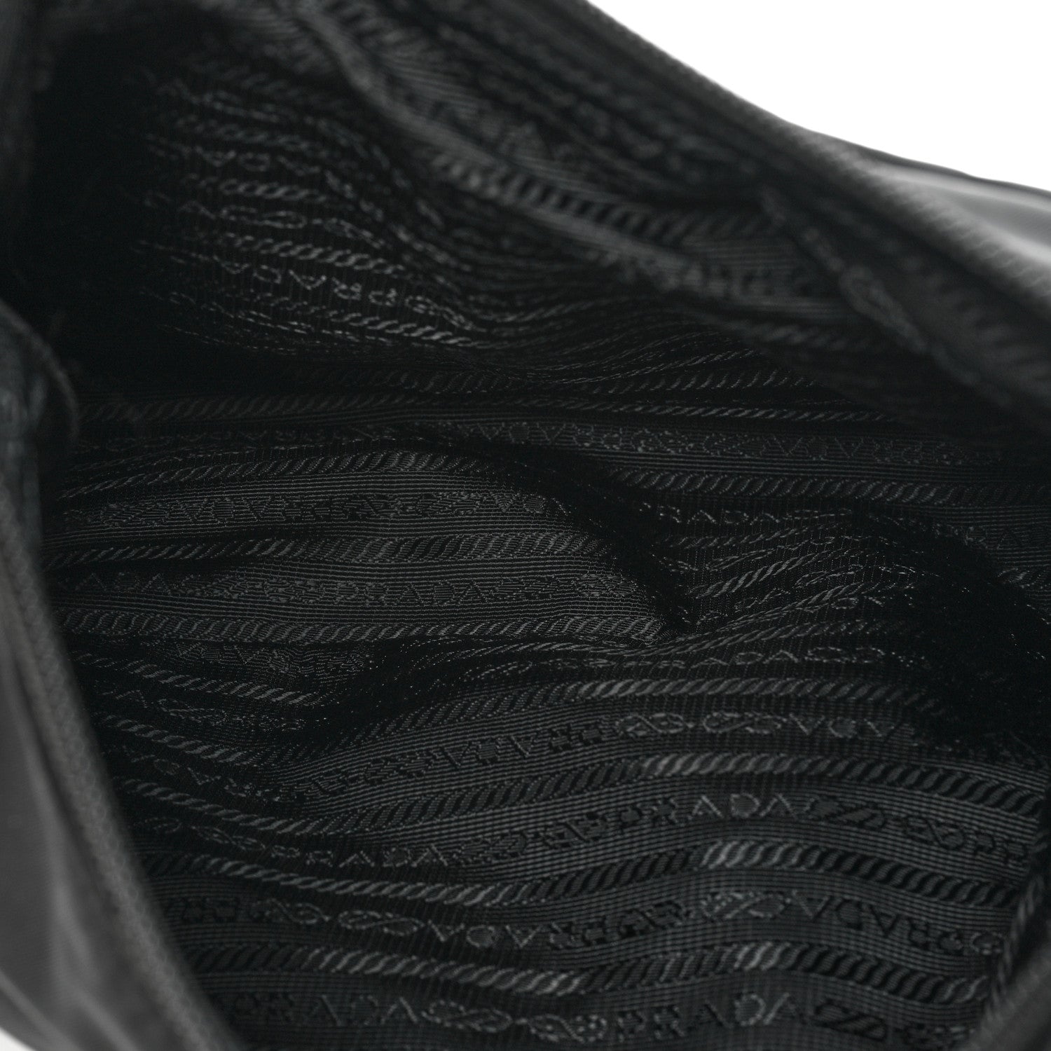 Prada Tessuto Nylon Messenger Bag Black 5 of 9