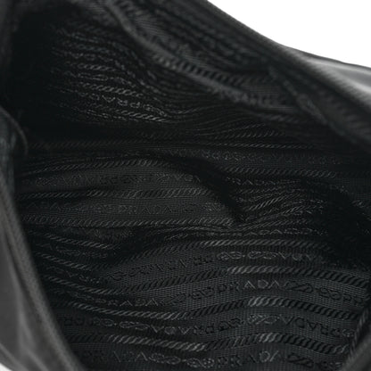 Prada Tessuto Nylon Messenger Bag Black 5 of 9