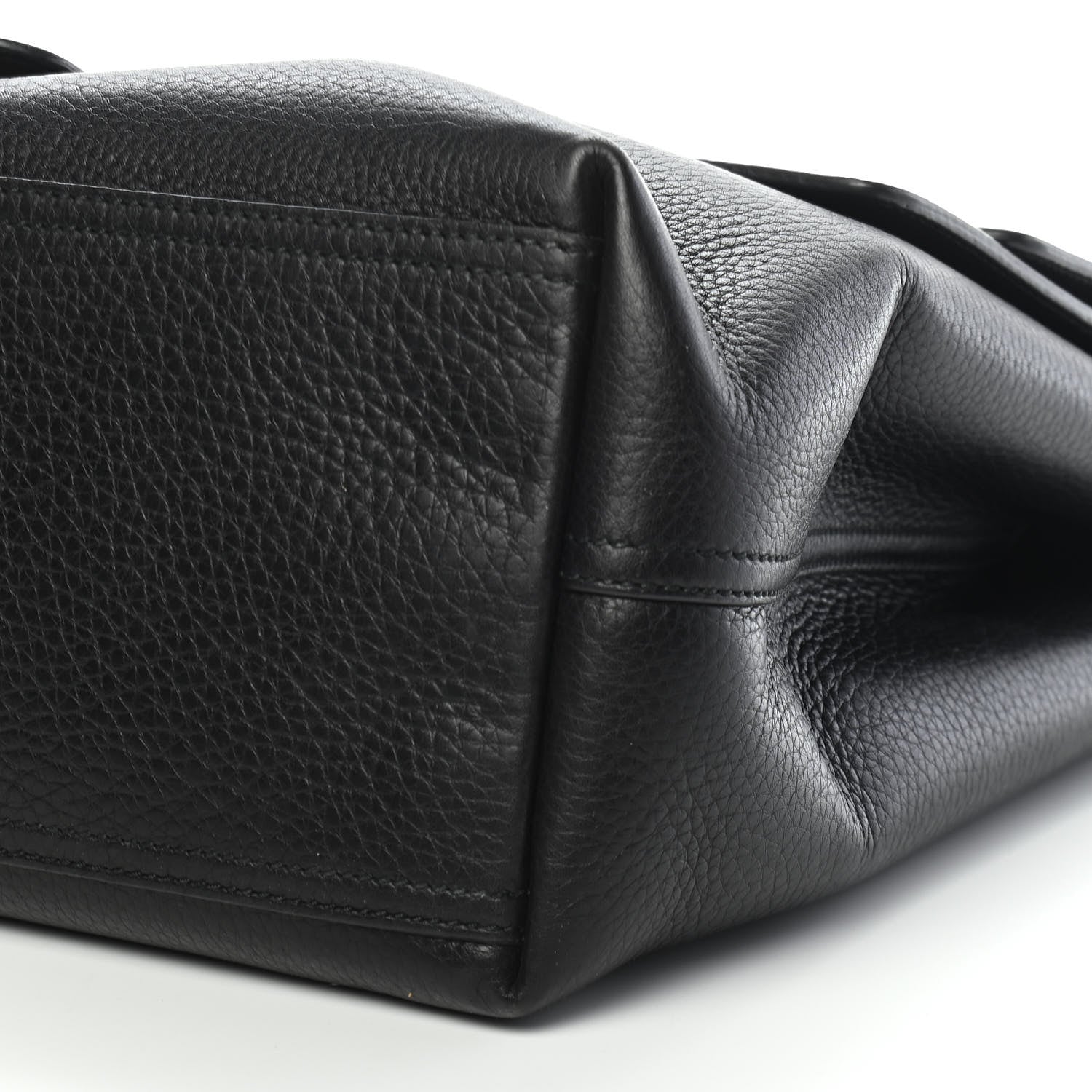 Gucci Calfskin Large GG Marmont Shoulder Bag Black 9 of 11