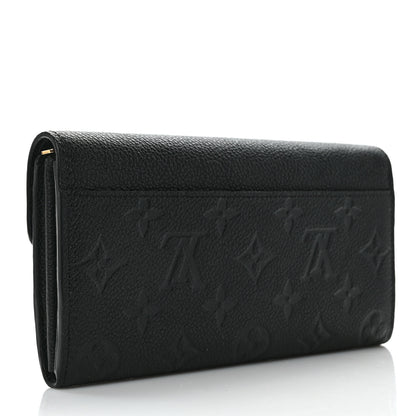 Louis Vuitton Empreinte Sarah Wallet NM Black 3 of 10