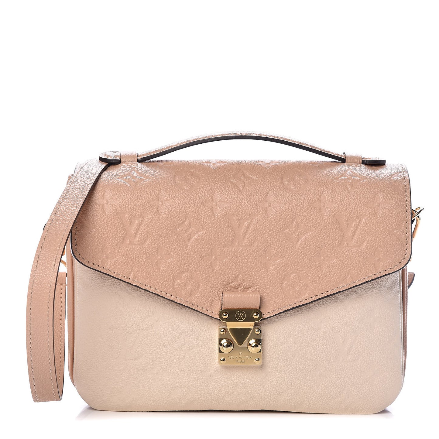 Empreinte Pochette Metis Beige Rose Creme