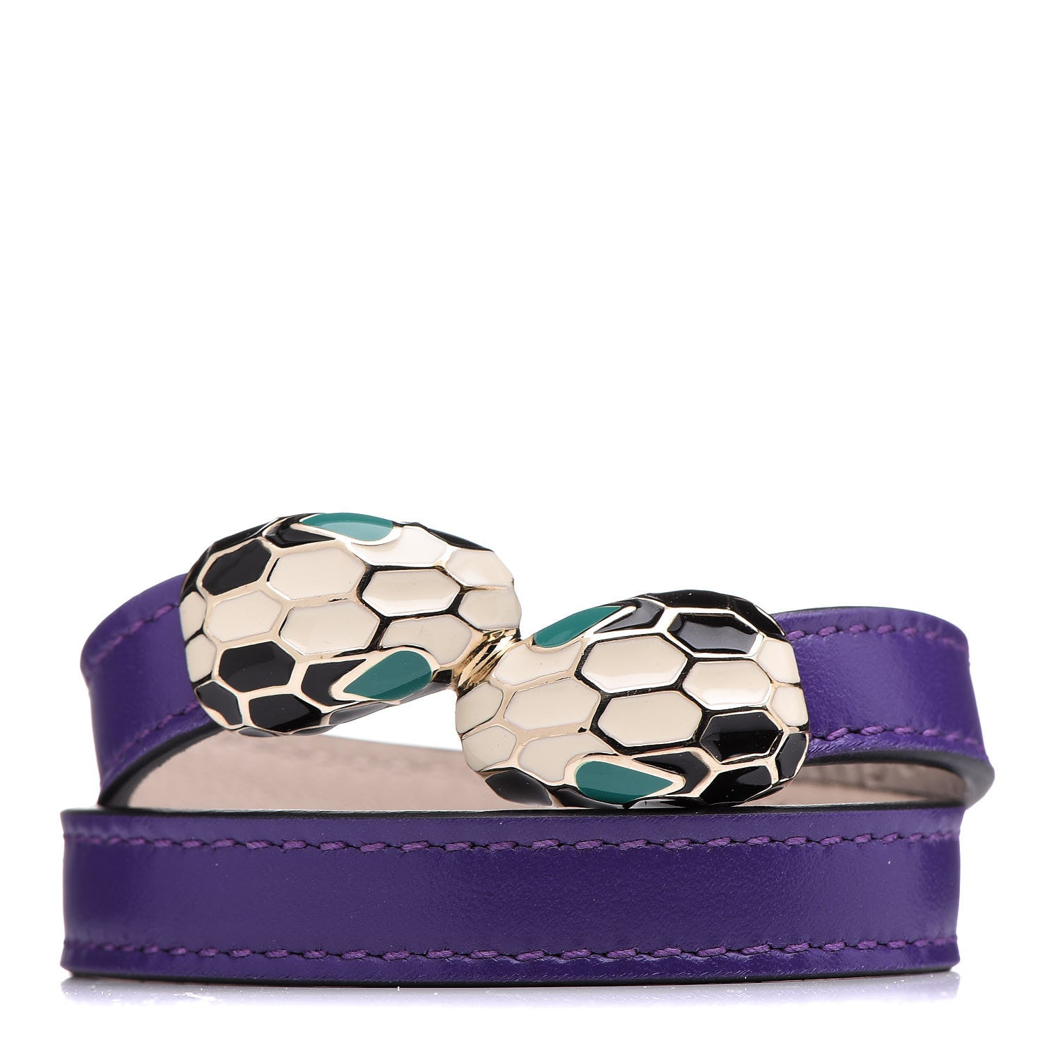 Bulgari Serpenti Forever Wrap Bracelet Violet Amethyst 1 of 7