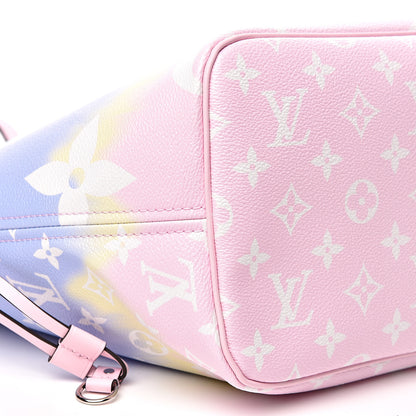 Louis Vuitton Monogram Escale Neverfull MM Pastel 8 of 10