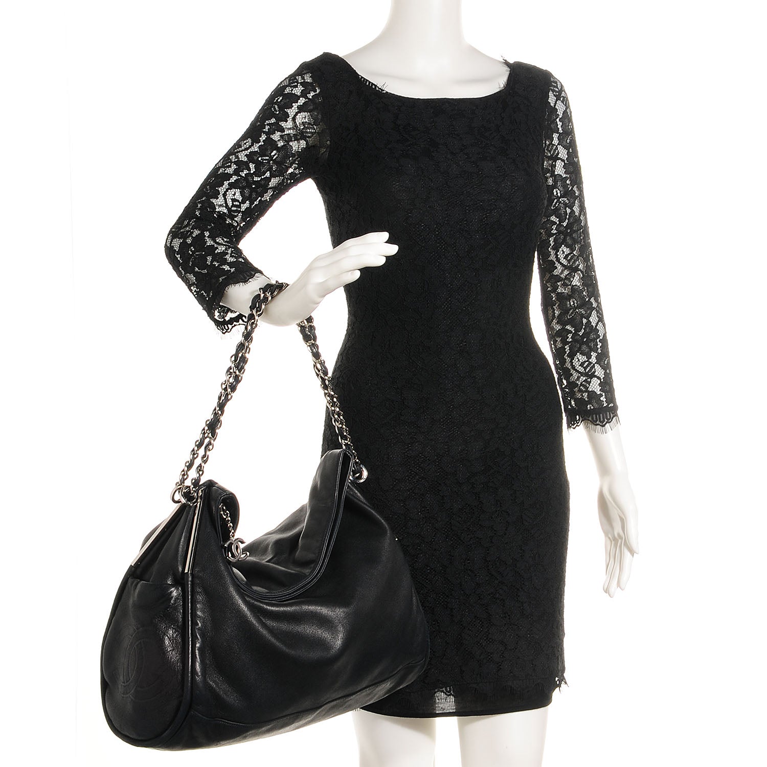Chanel Lambskin Large Ultimate Soft Tote Black 2 of 7