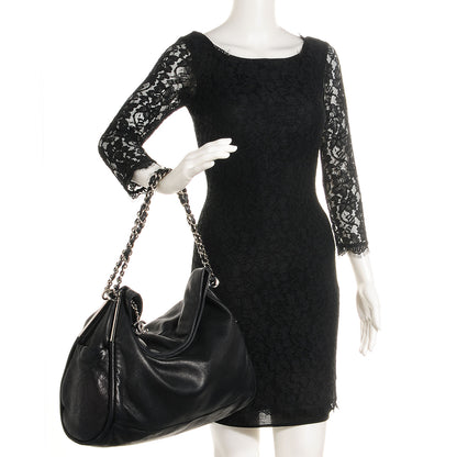 Chanel Lambskin Large Ultimate Soft Tote Black 2 of 7