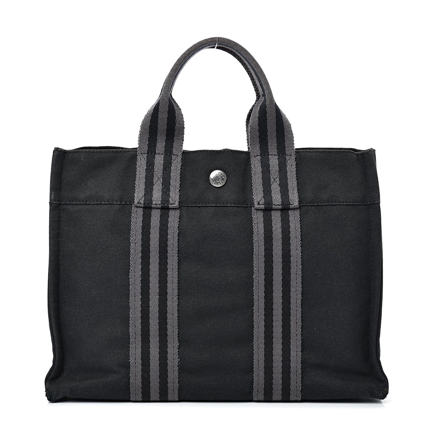 Canvas Herline PM Tote Black