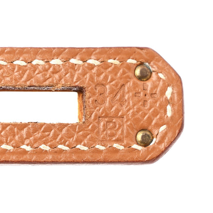 Hermes Courchevel Birkin 35 Gold 7 of 12