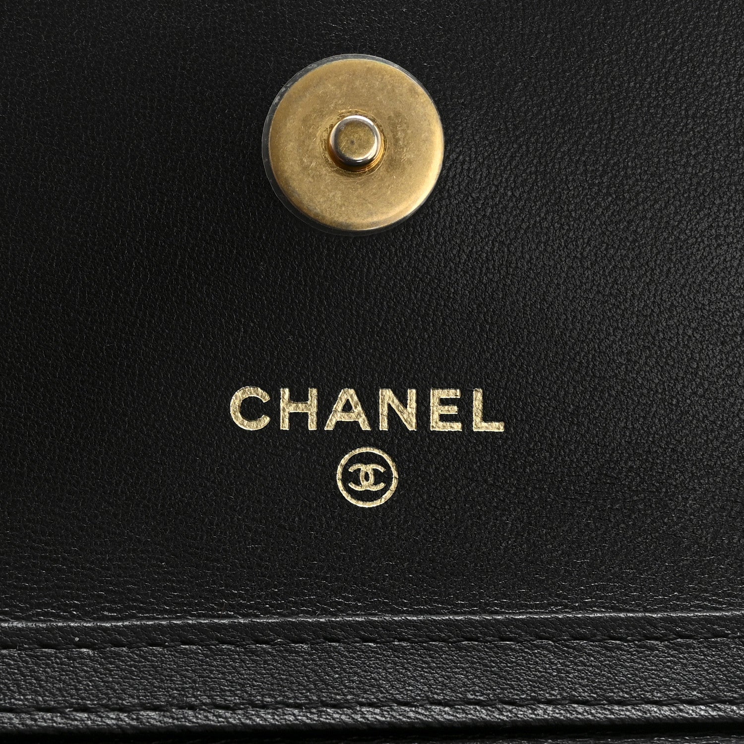 Chanel Lambskin Enamel Quilted Coco Hearts Clutch With Chain Black 6 of 12