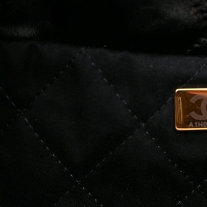 Chanel Shiny Calfskin Quilted Chanel 22 Black 8 of 11