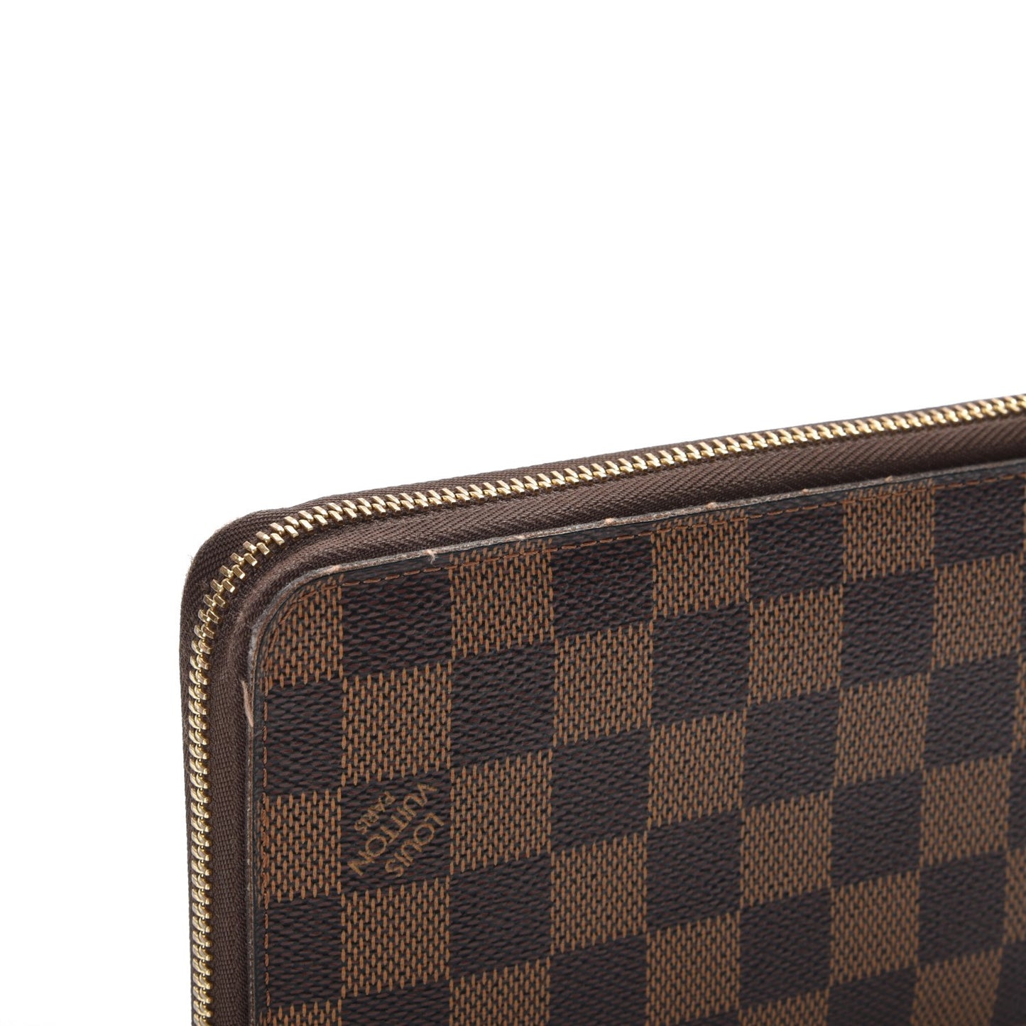 Damier Ebene Zippy Organizer Wallet