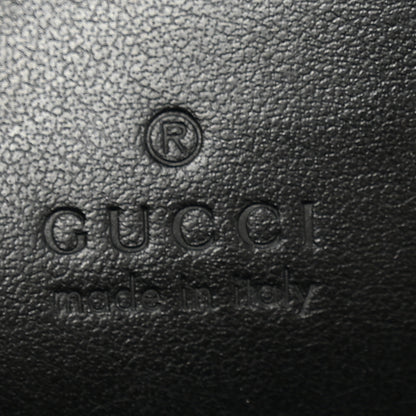 Gucci Calfskin Matelasse Monochrome Small GG Marmont Chain Shoulder Bag Black 6 of 11